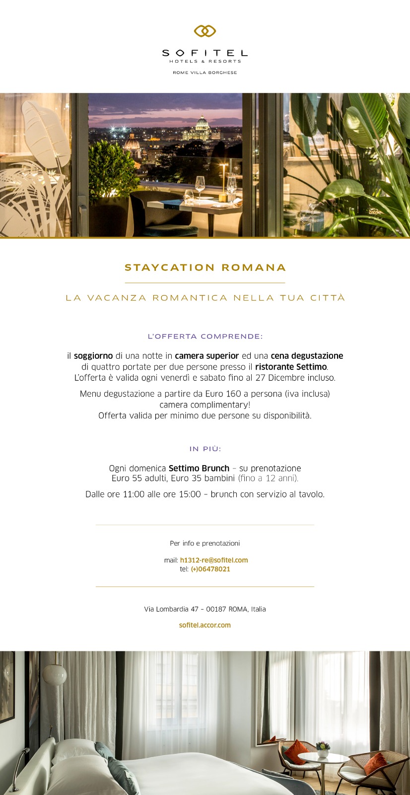 Staycation e Brunch - Settimo